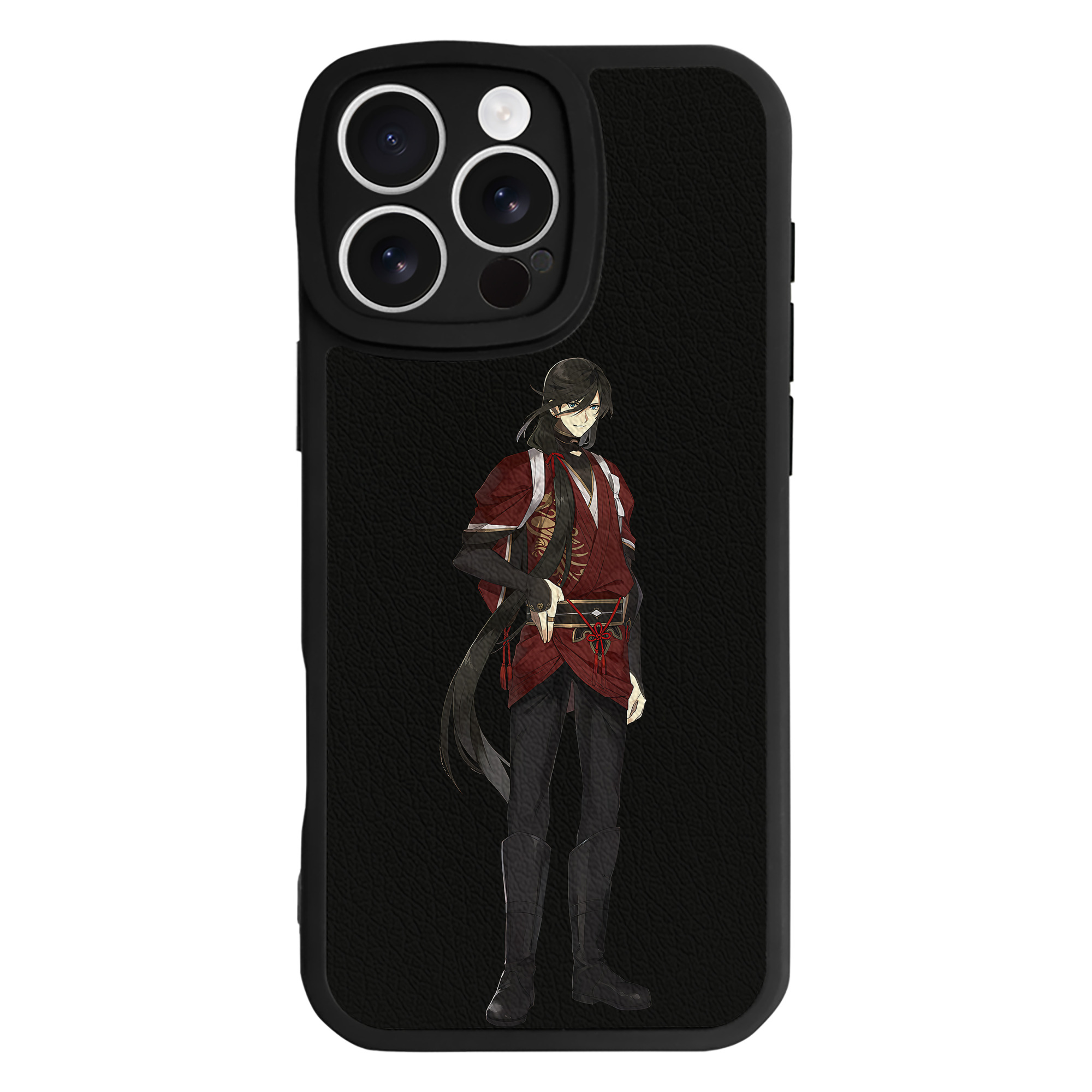 （画像用） 刀剣乱舞 Touken Ranbu 【iPhone 16シリーズ対応】シリコンスマホケース（レザー調） 材質：シリコン
